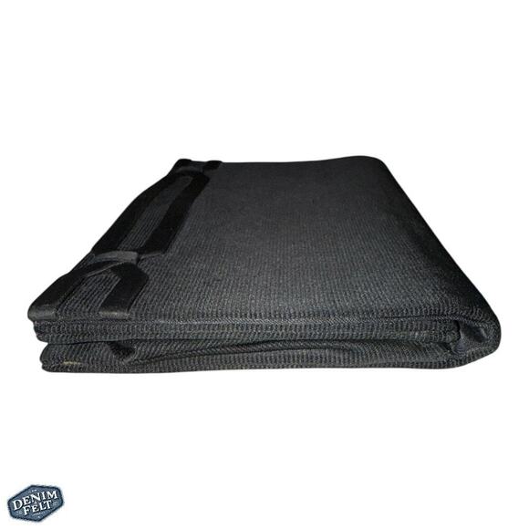 Loewe Vintage Black Ribbed/Satin Clutch /Purse/ Evening Bag | RARE!! - Picture 4 of 10